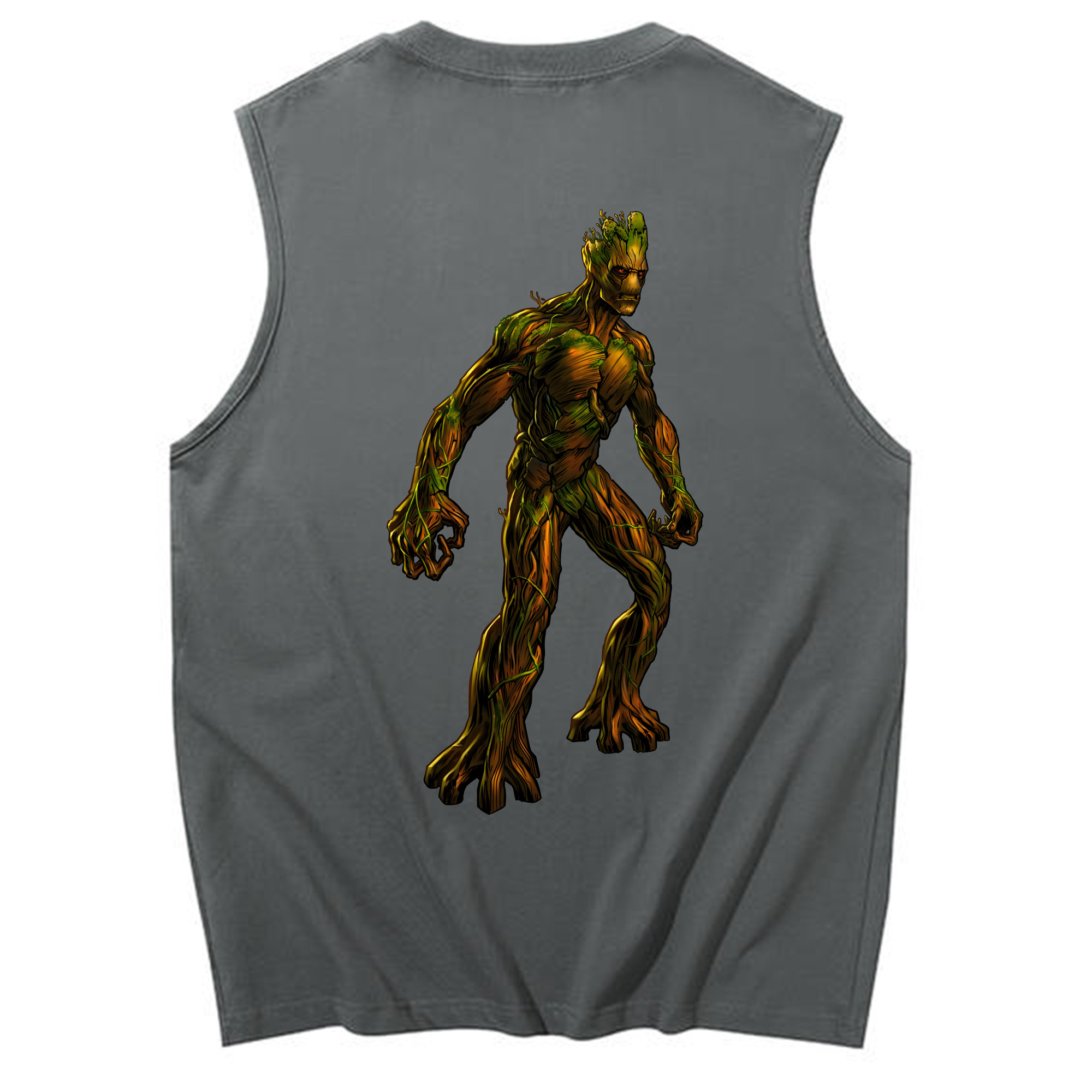 （画像用） アベンジャーズ The Avengers コットン100％タンクトップ（背面プリント）